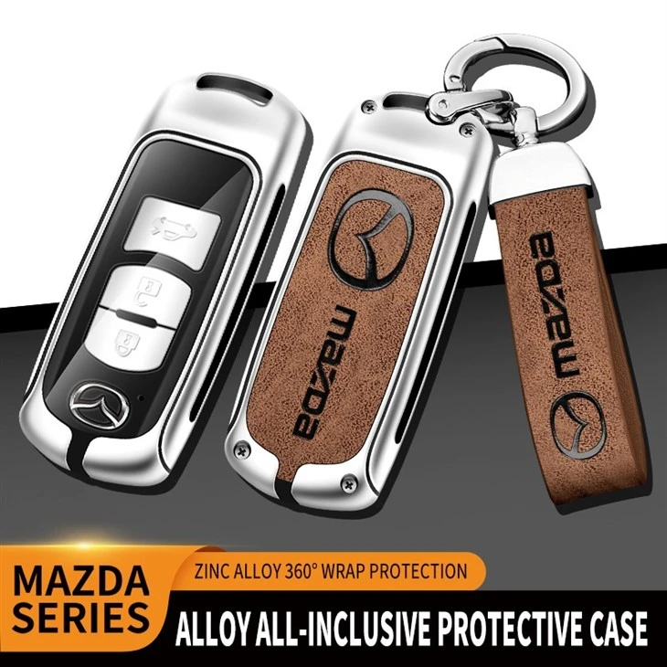 Mazda Key Fob Cover Leather factory